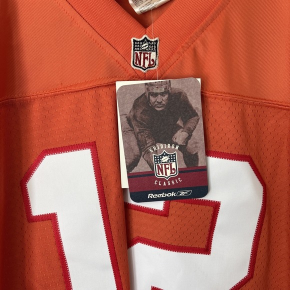 Reebok  Doug Williams Tampa Bay Buccaneers #12 Orange Jersey L - Picture 3 of 16